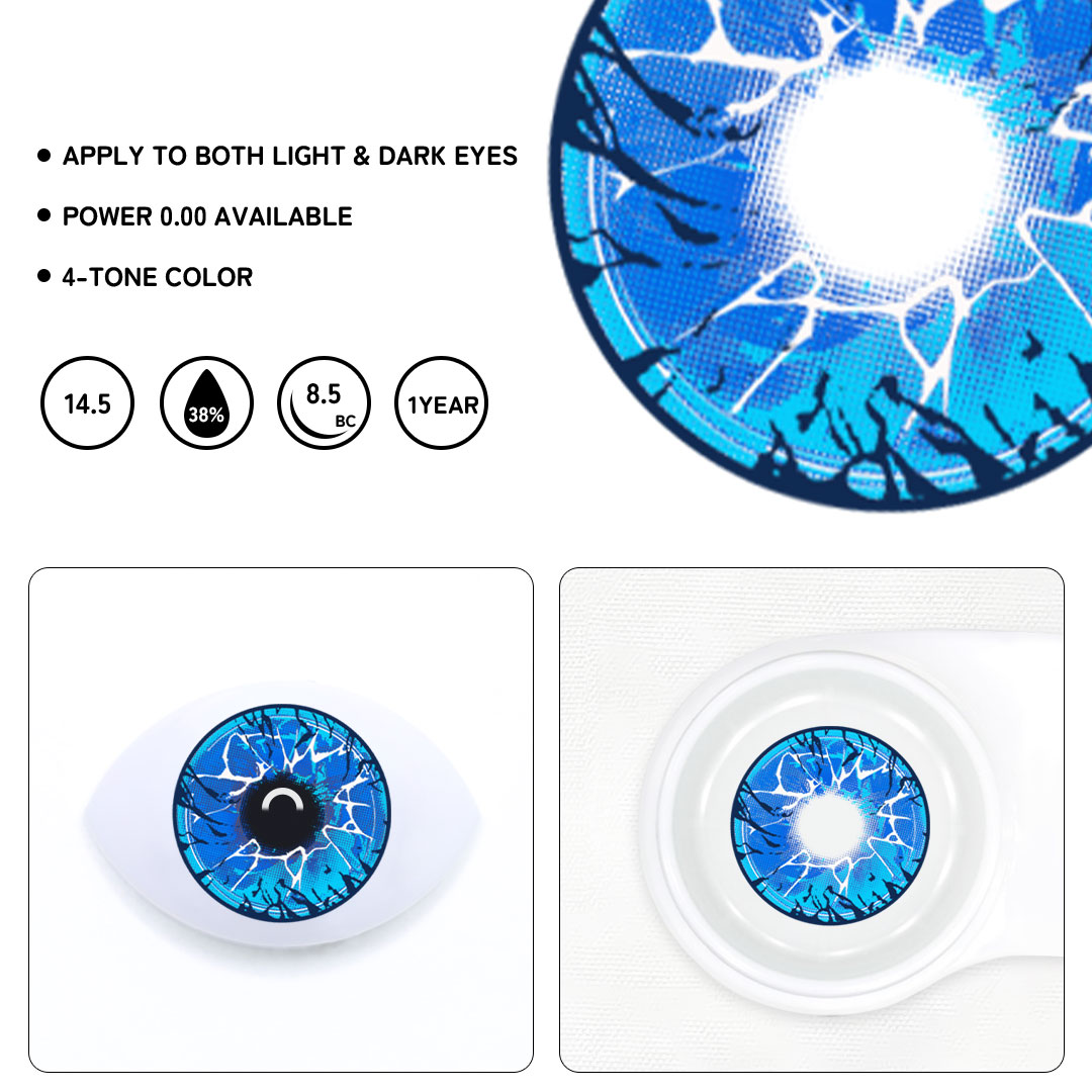 Portal Blue Colored Contact Lenses