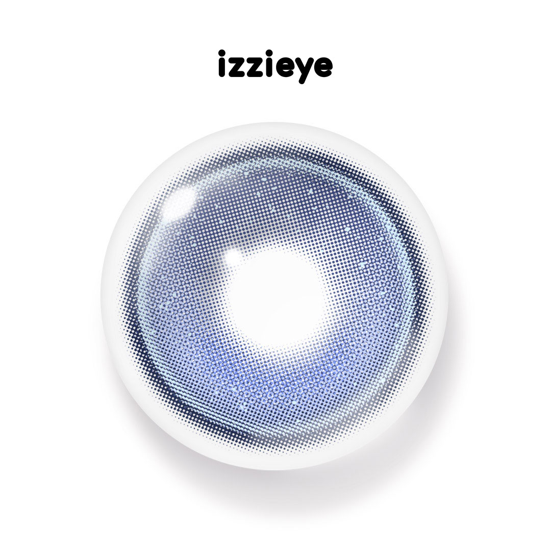 Prismatic Blue Colored Contact Lenses