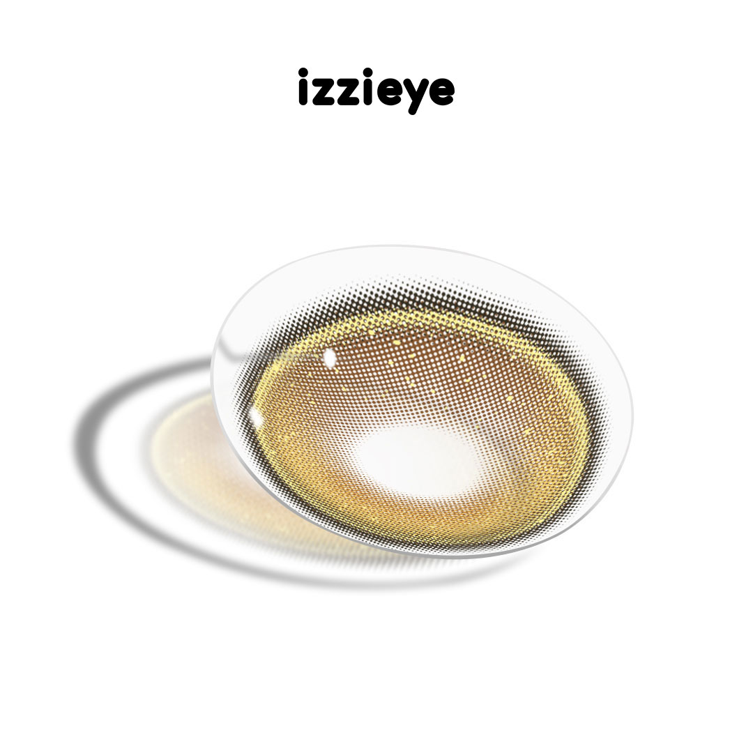 Prismatic Brown Colored Contact Lenses