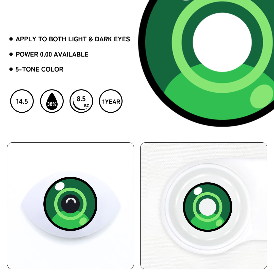 Cosplay Spy x Family Anya Style Colored Contact Lenses