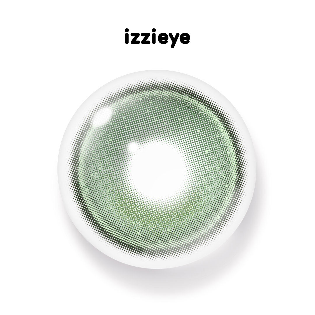 Prismatic Green Colored Contact Lenses