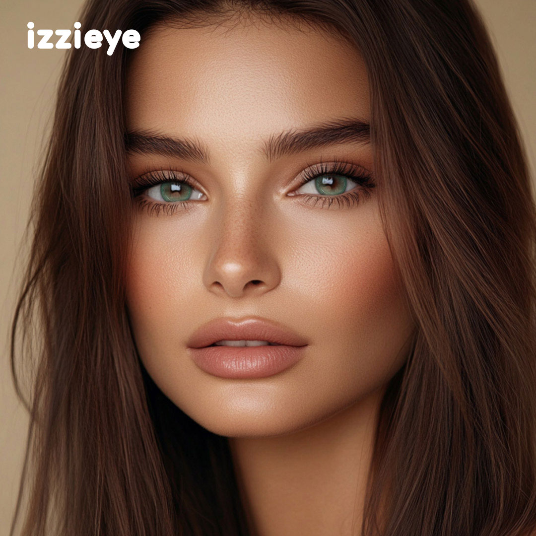 Dewdrop Green Colored Contact Lenses