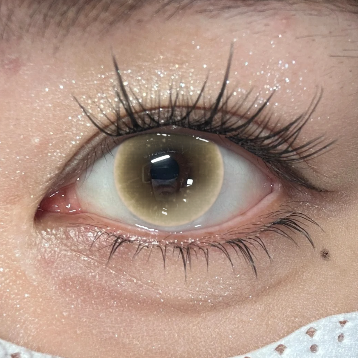 Luxe Hazel Aura Brown Colored Contact Lenses