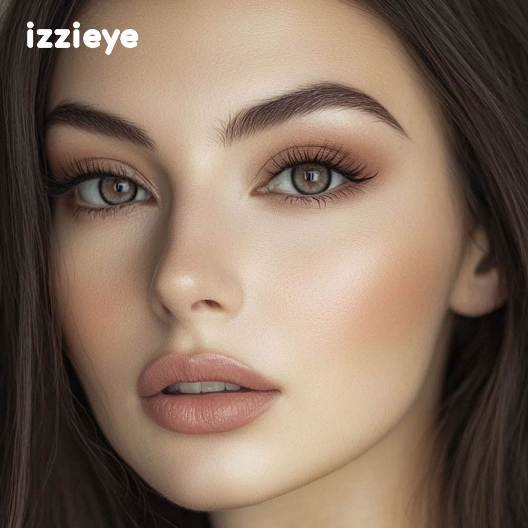 Norko Gray Prescription Colored Contact Lenses