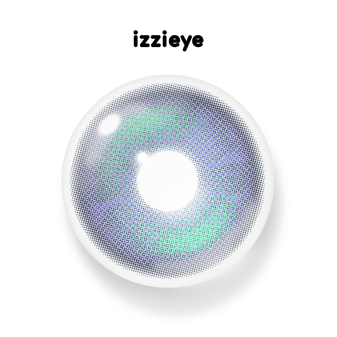 Rainbow Aurora Grey Colored Contact Lenses