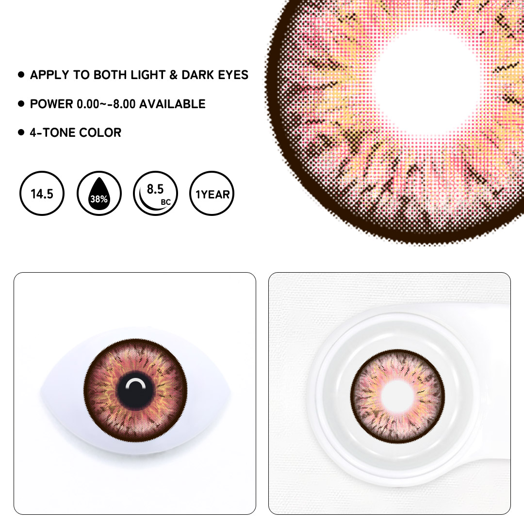 Roxa Brown Colored Contact Lenses