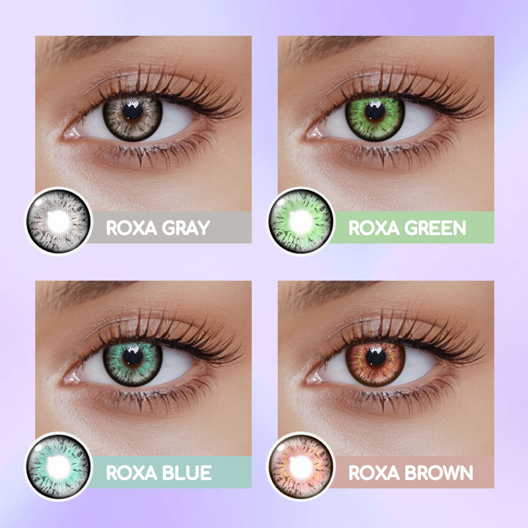 Roxa Green Colored Contact Lenses