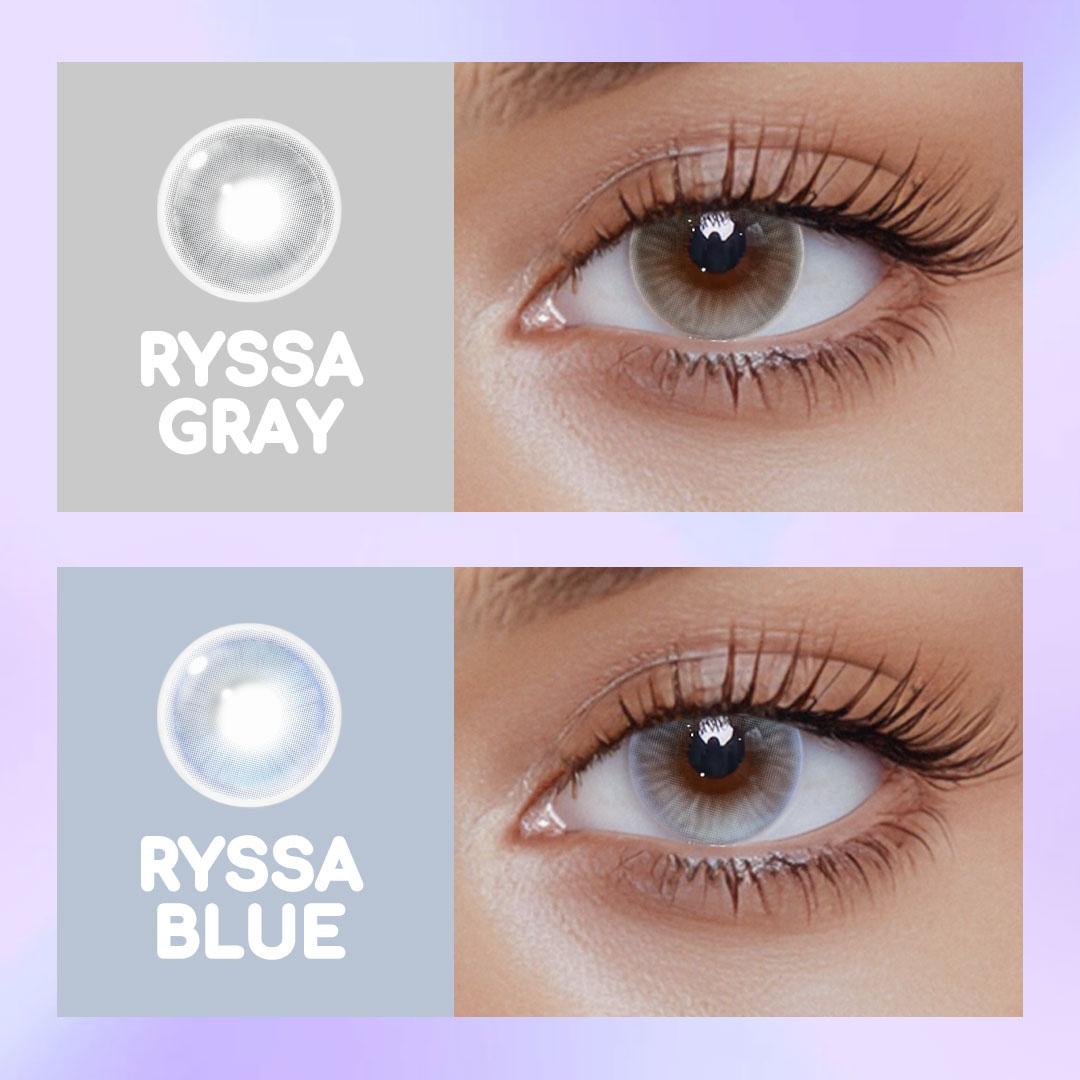 Ryssa Blue Colored Contact Lenses