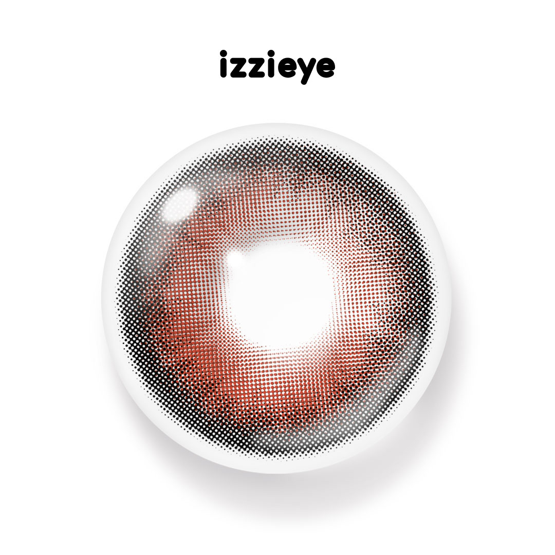 Cosplay Scarlet Bloom Red Colored Contact Lenses