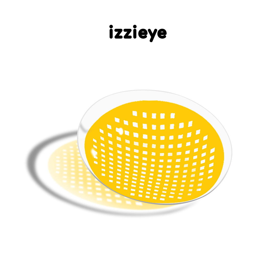 Screen Brown Colored Contact Lenses