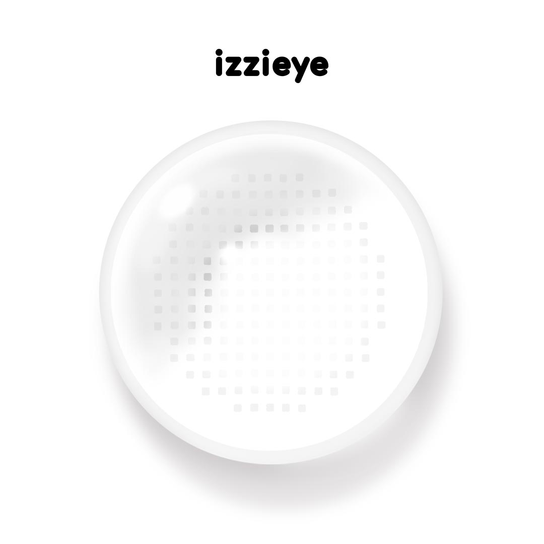 Screen White Colored Contact Lenses