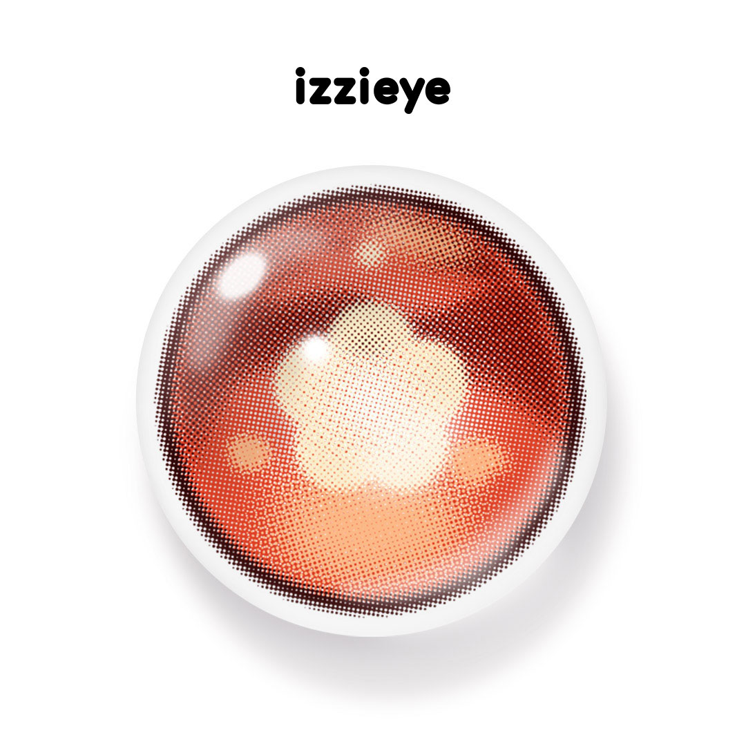 Cosplay Shadow Gleam Red Colored Contact Lenses