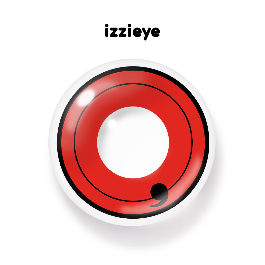 Sharingan Magatama First Stage Style Colored Contact Lenses
