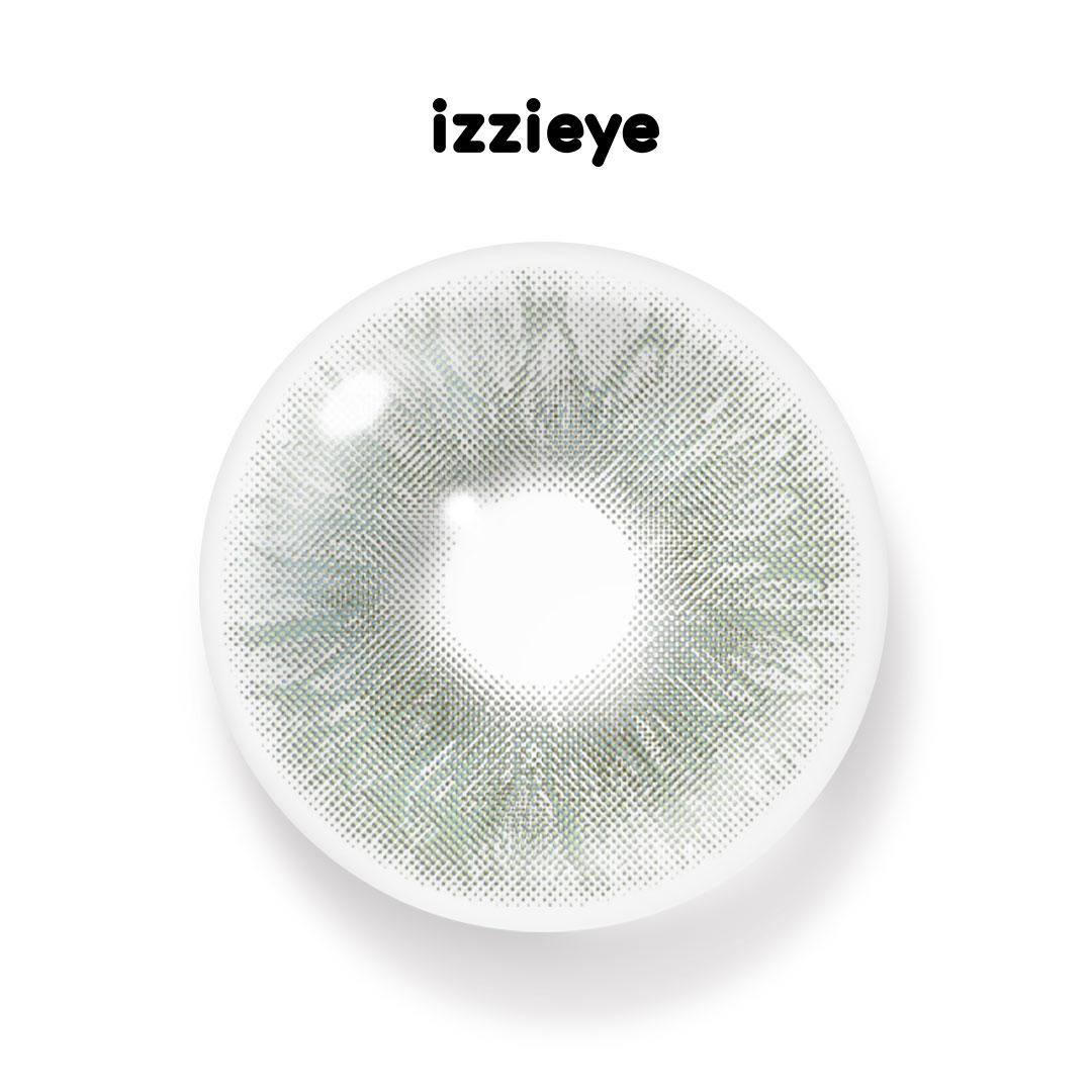 Silver Veil Blue Colored Contact Lenses