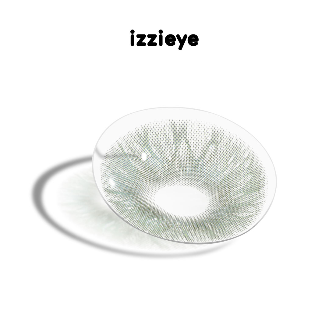 Silver Veil Blue Colored Contact Lenses