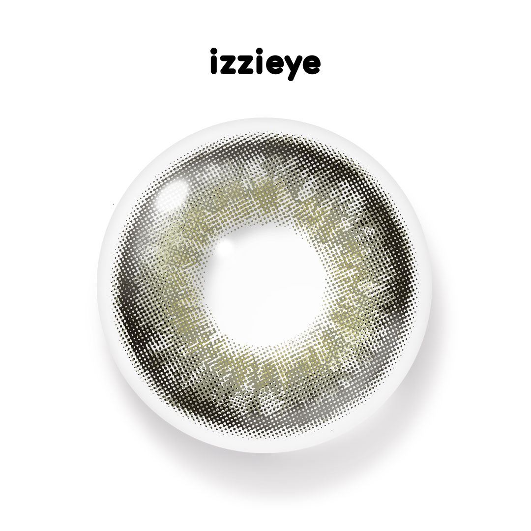 Smoky Radiance Gray Prescription Colored Contact Lenses