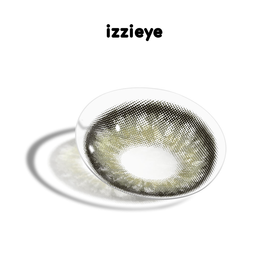 Smoky Radiance Gray Prescription Colored Contact Lenses