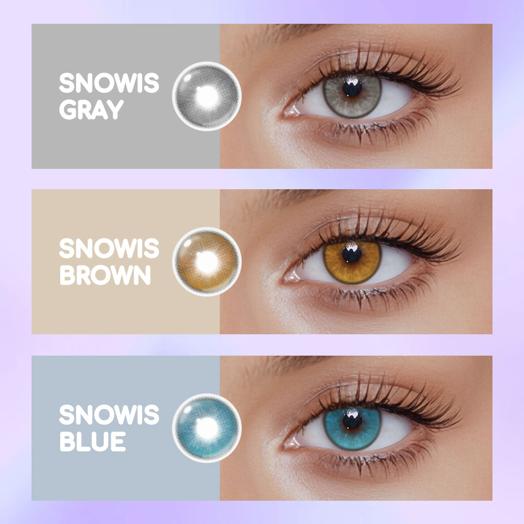 Snowis Gray Colored Contact Lenses