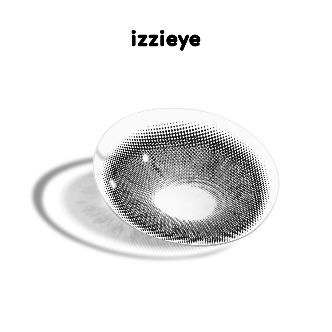 Solace Black Prescription Colored Contact Lenses