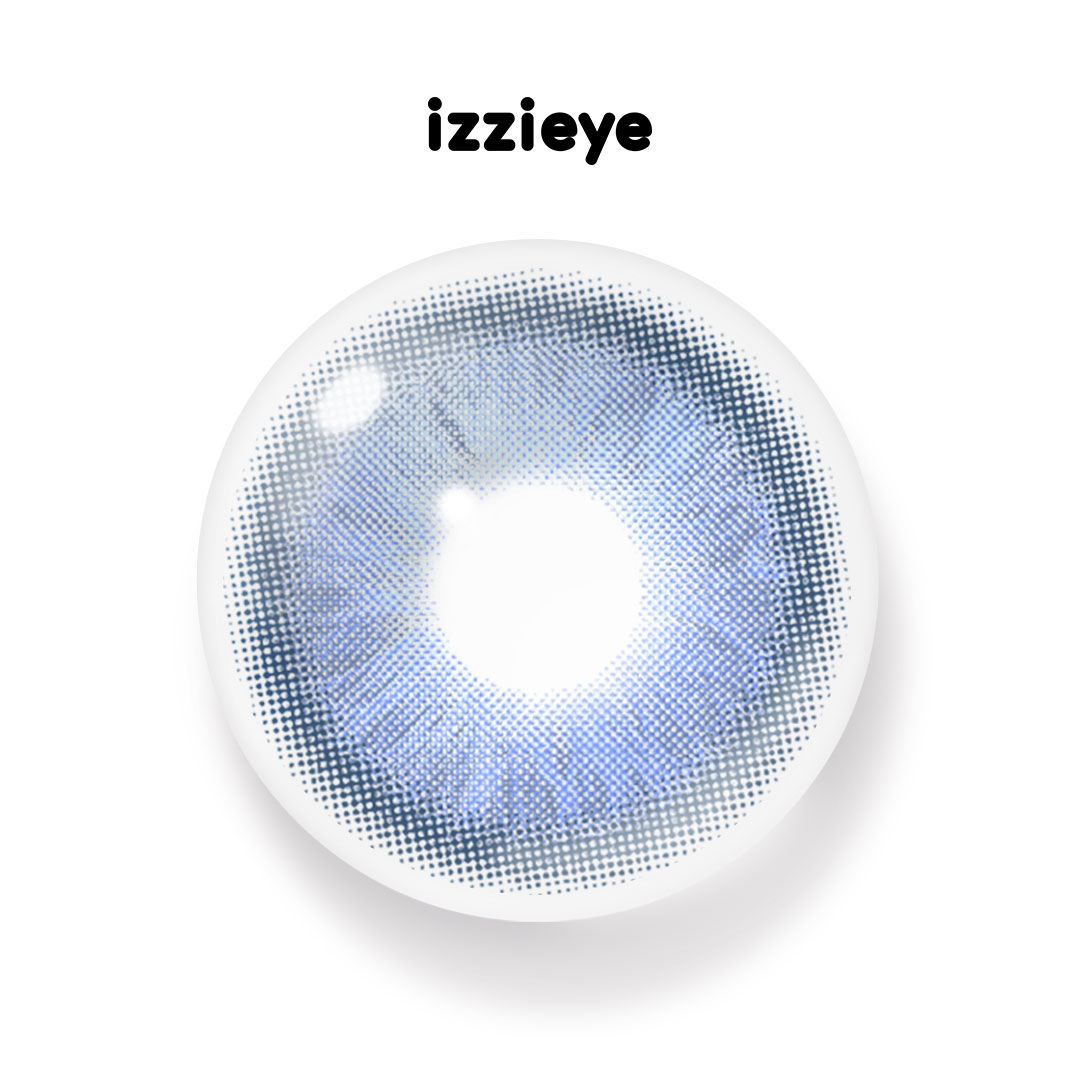 Solace Blue Prescription Colored Contact Lenses