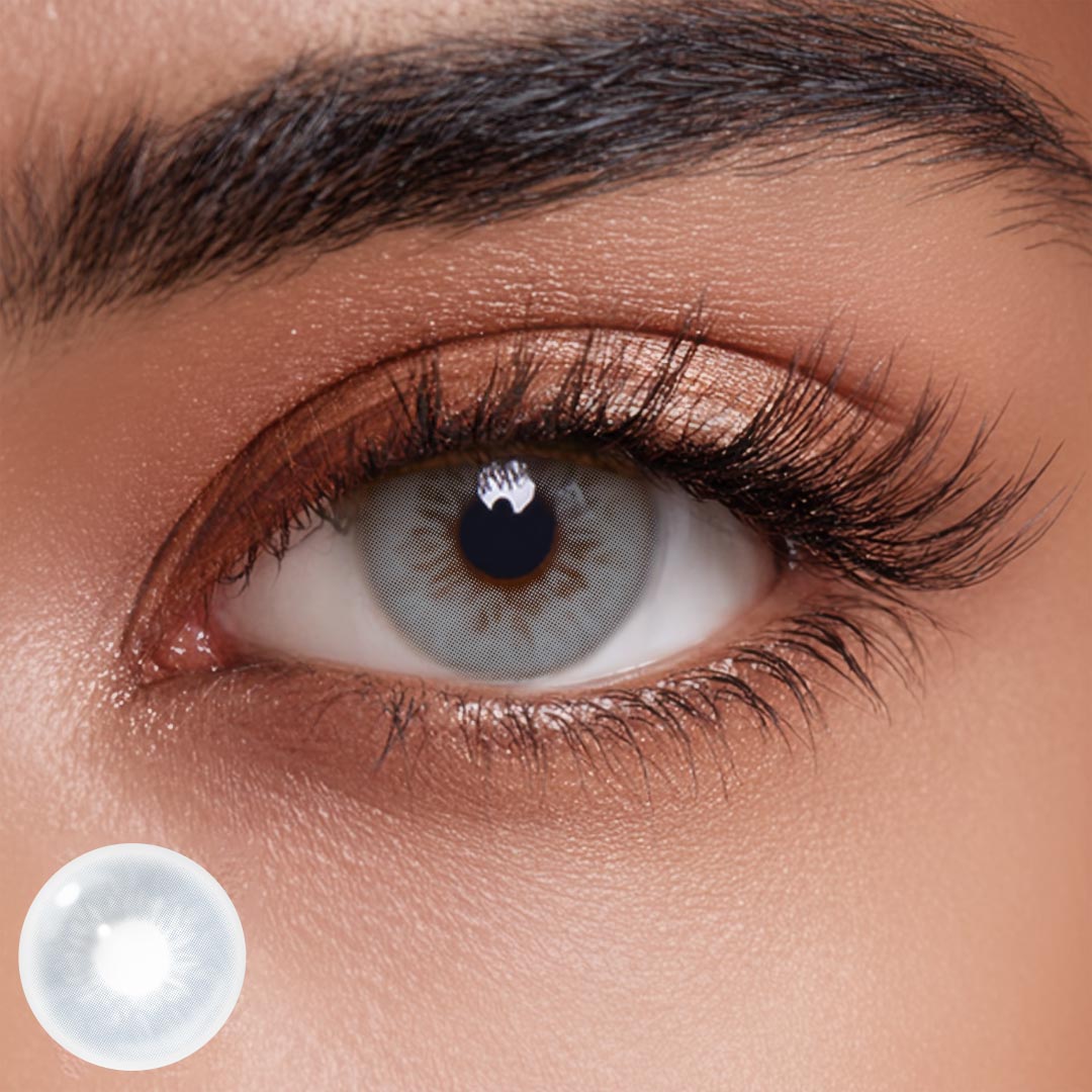 Sora Gray Colored Contact Lenses