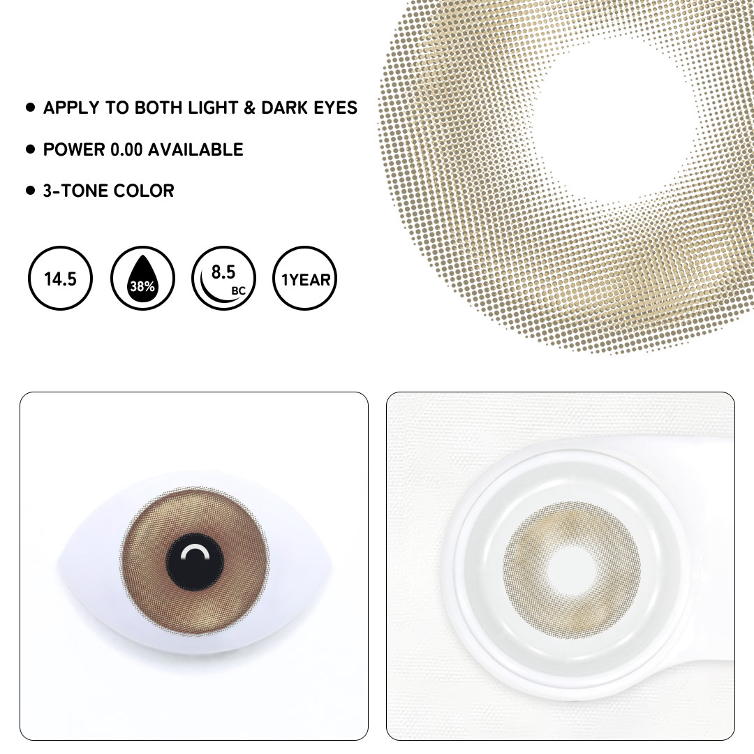 Stara Brown Colored Contact Lenses