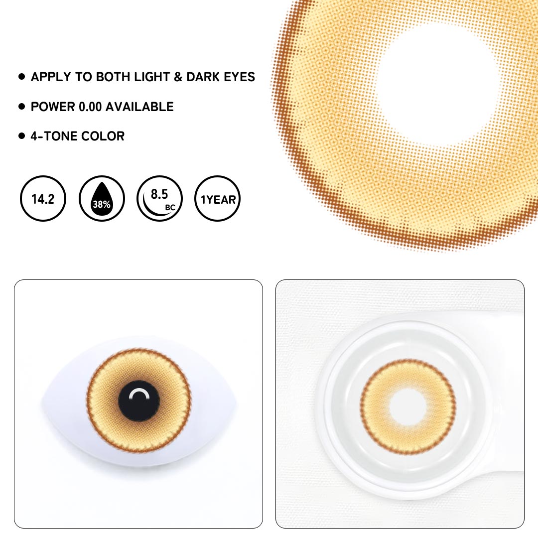 Stargleam Brown Colored Contact Lenses