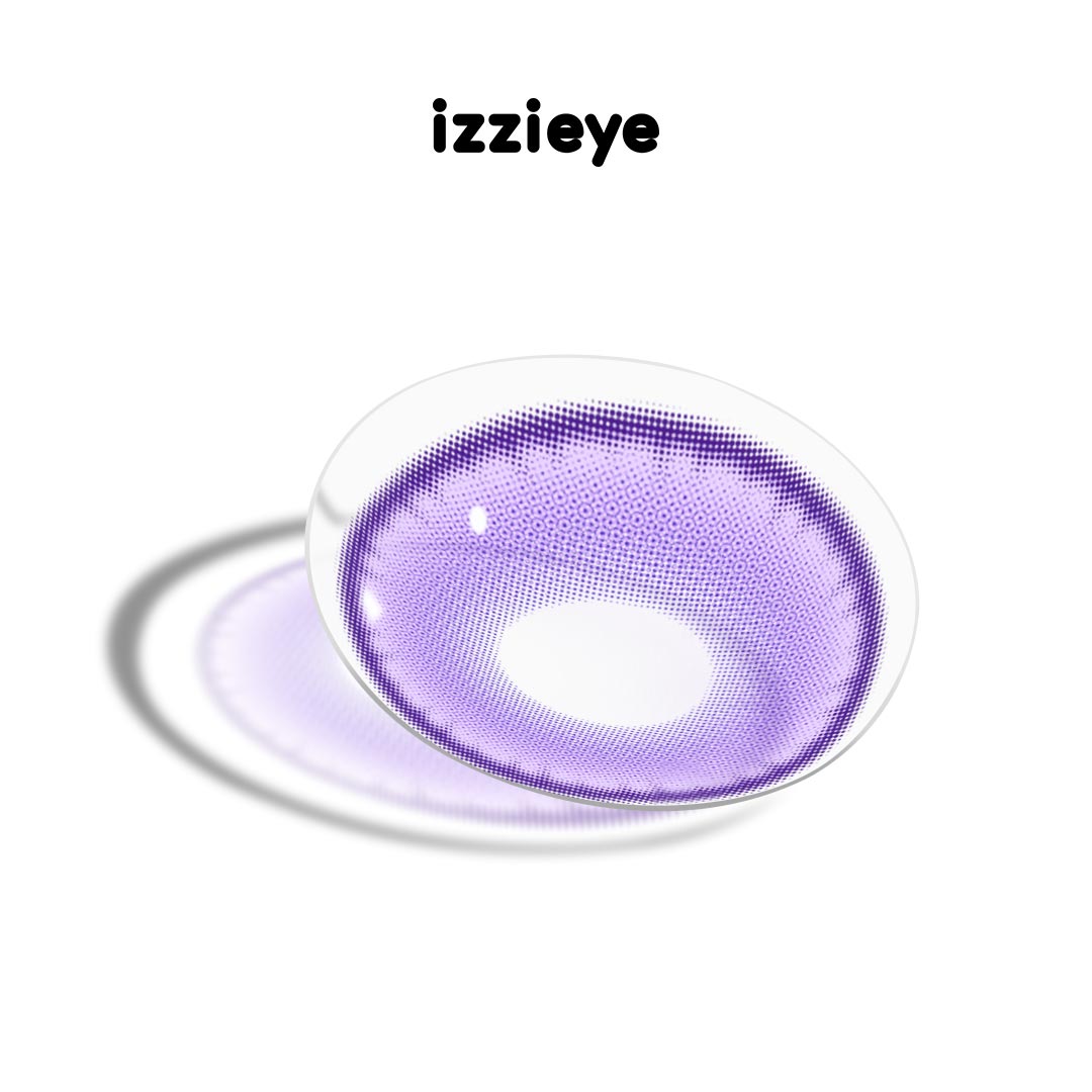 Stargleam Shiny Violet Colored Contact Lenses