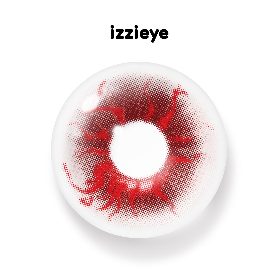 Sunflare Red Colored Contact Lenses