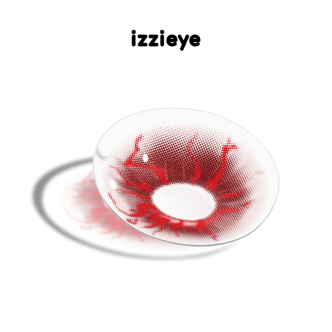 Sunflare Red Colored Contact Lenses