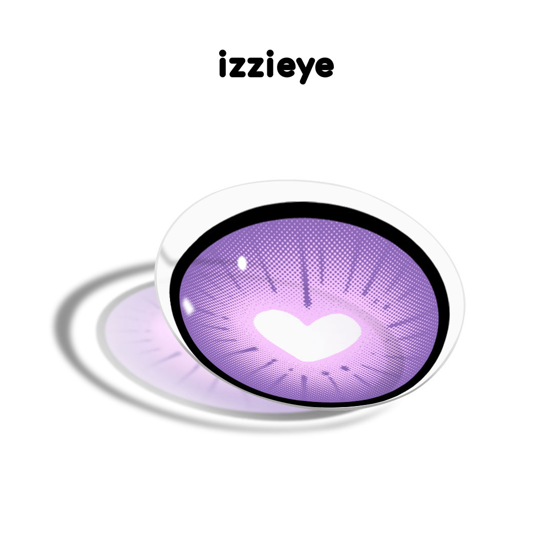 Cosplay Sweetheart Purple Colored Contact Lenses