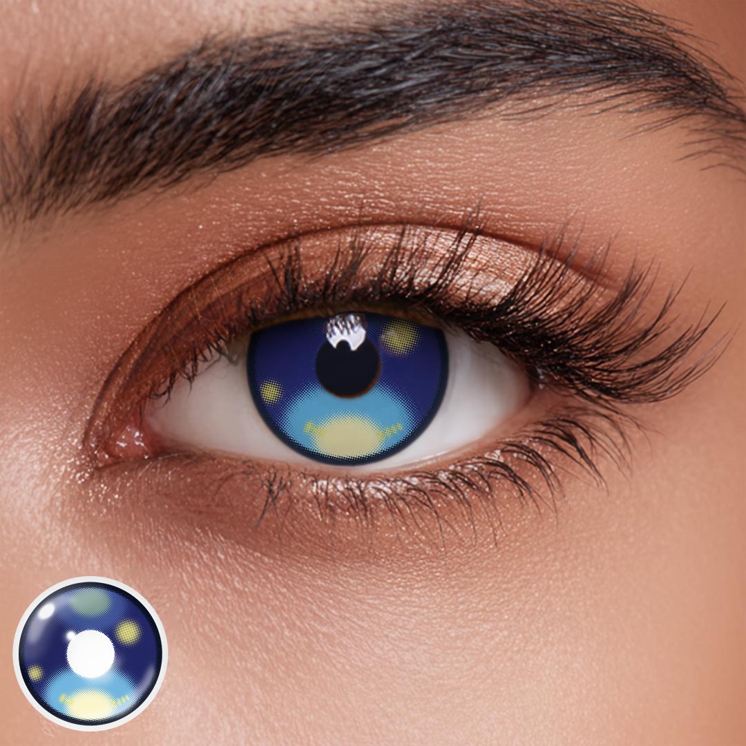 Swity Blue Colored Contact Lenses