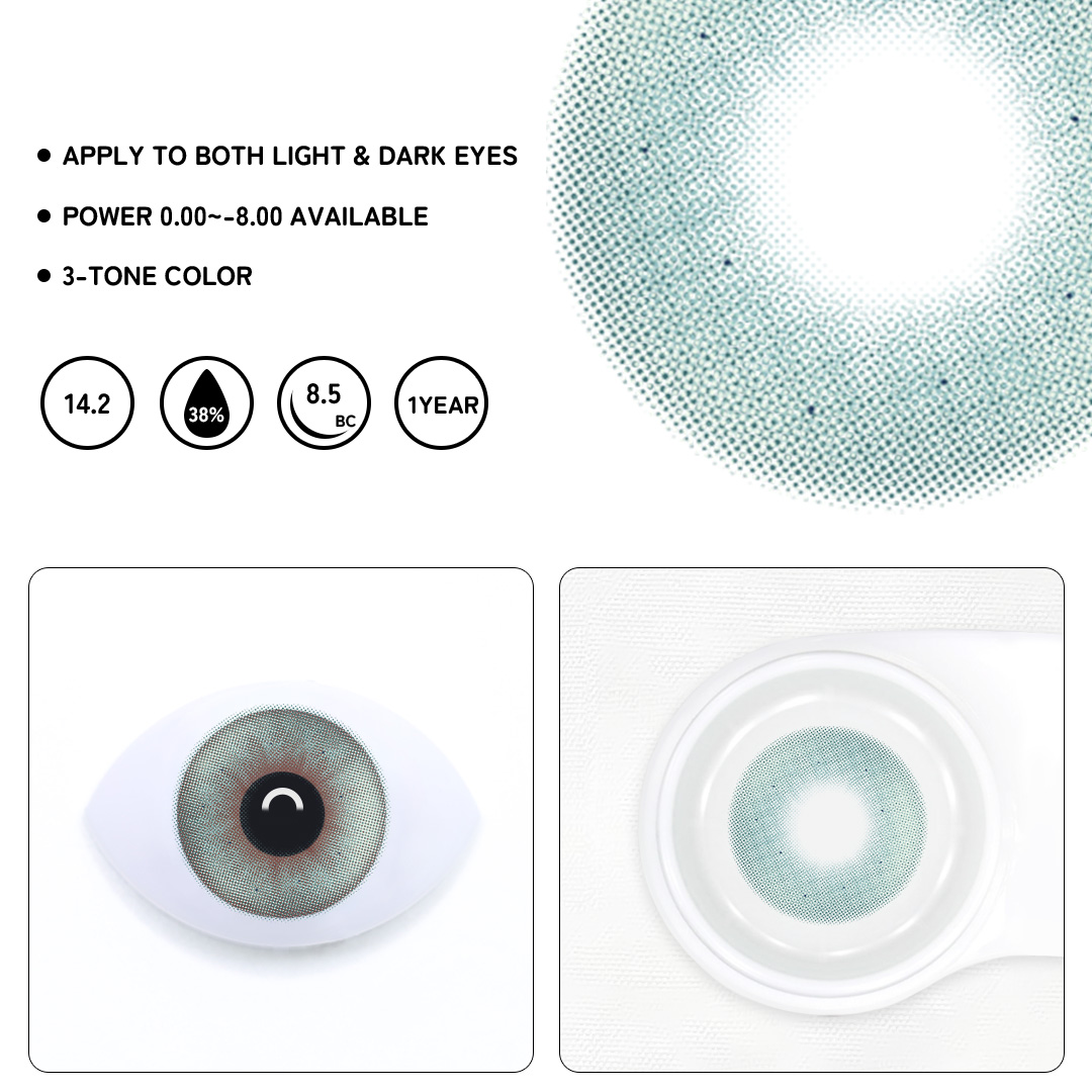 Sylix Blue Colored Contact Lenses