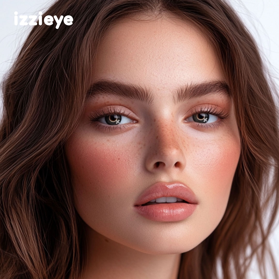 AC-DC Black-White Colored Contact Lenses