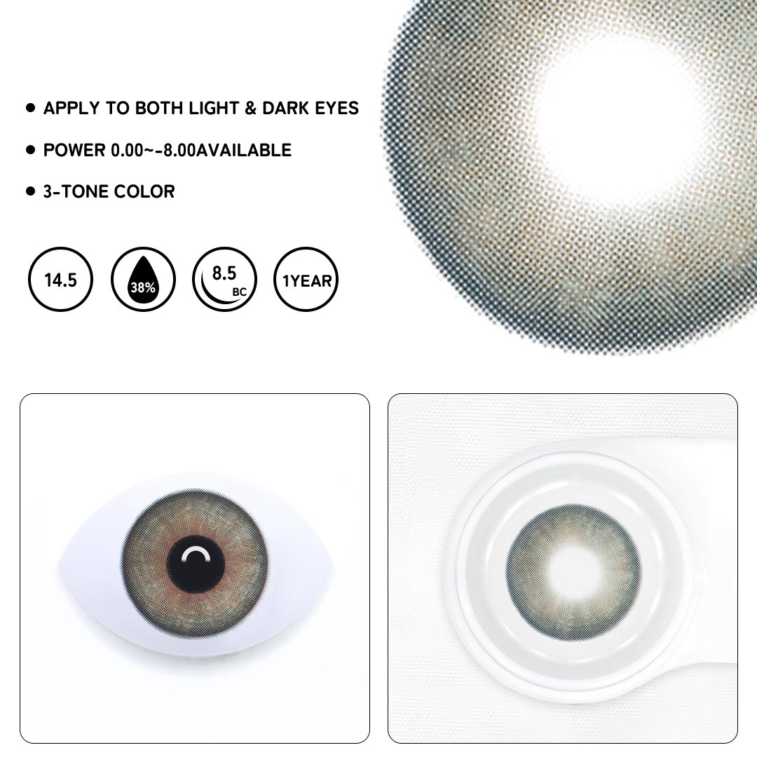 Twilight Doll Blue Colored Contact Lenses