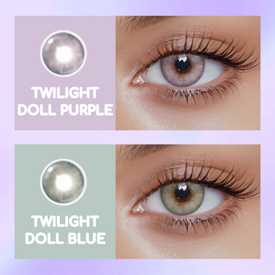 Twilight Doll Blue Colored Contact Lenses
