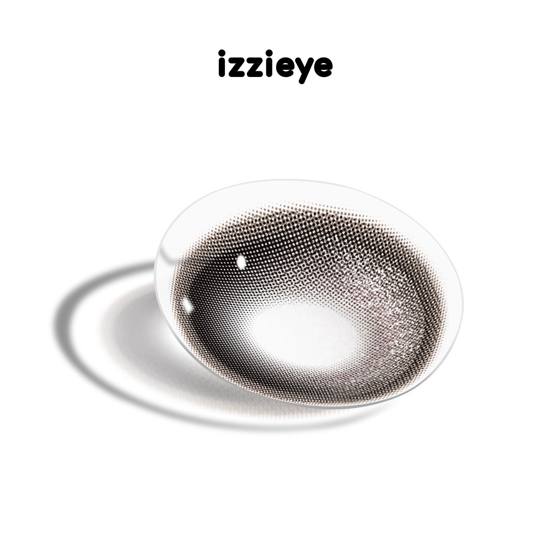 Twinkle Gaze Black Prescription Colored Contact Lenses