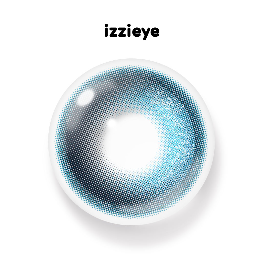 Twinkle Gaze Blue Prescription Colored Contact Lenses