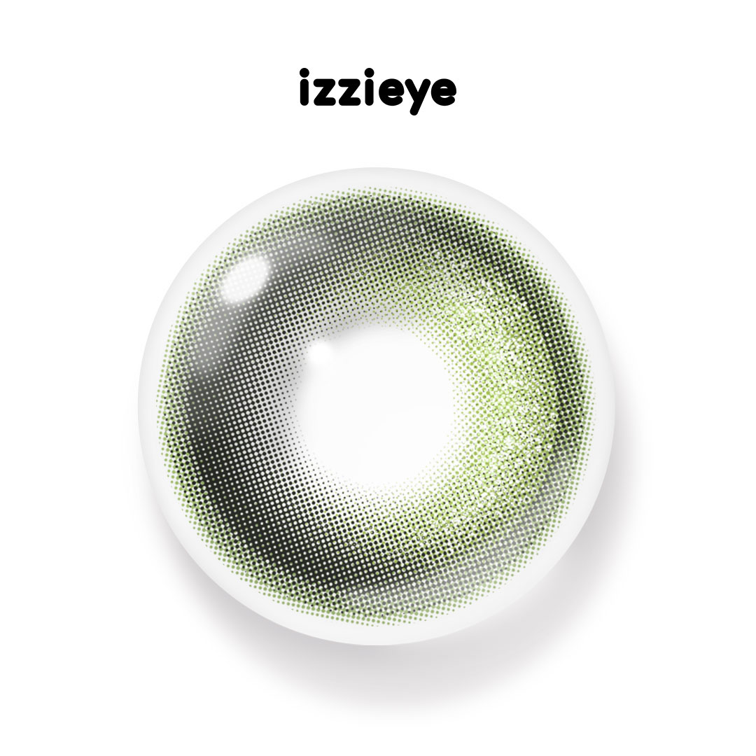 Twinkle Gaze Green Prescription Colored Contact Lenses