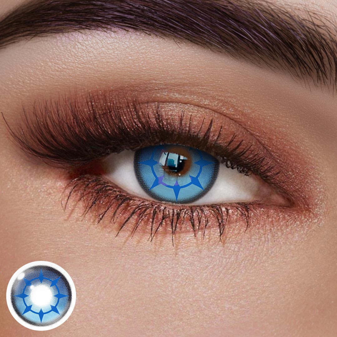 Vell Blue Colored Contact Lenses