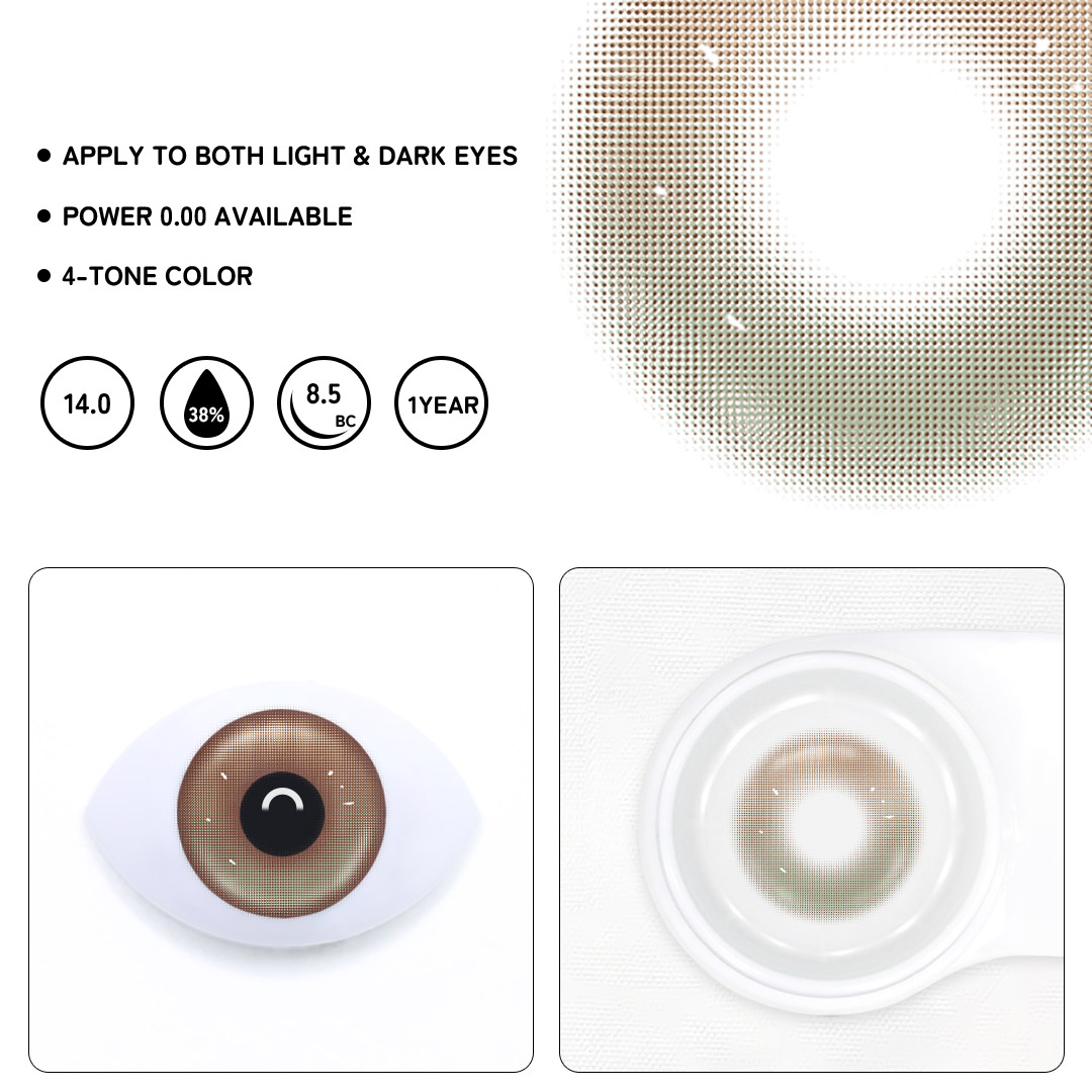 Velna Brown Colored Contact Lenses