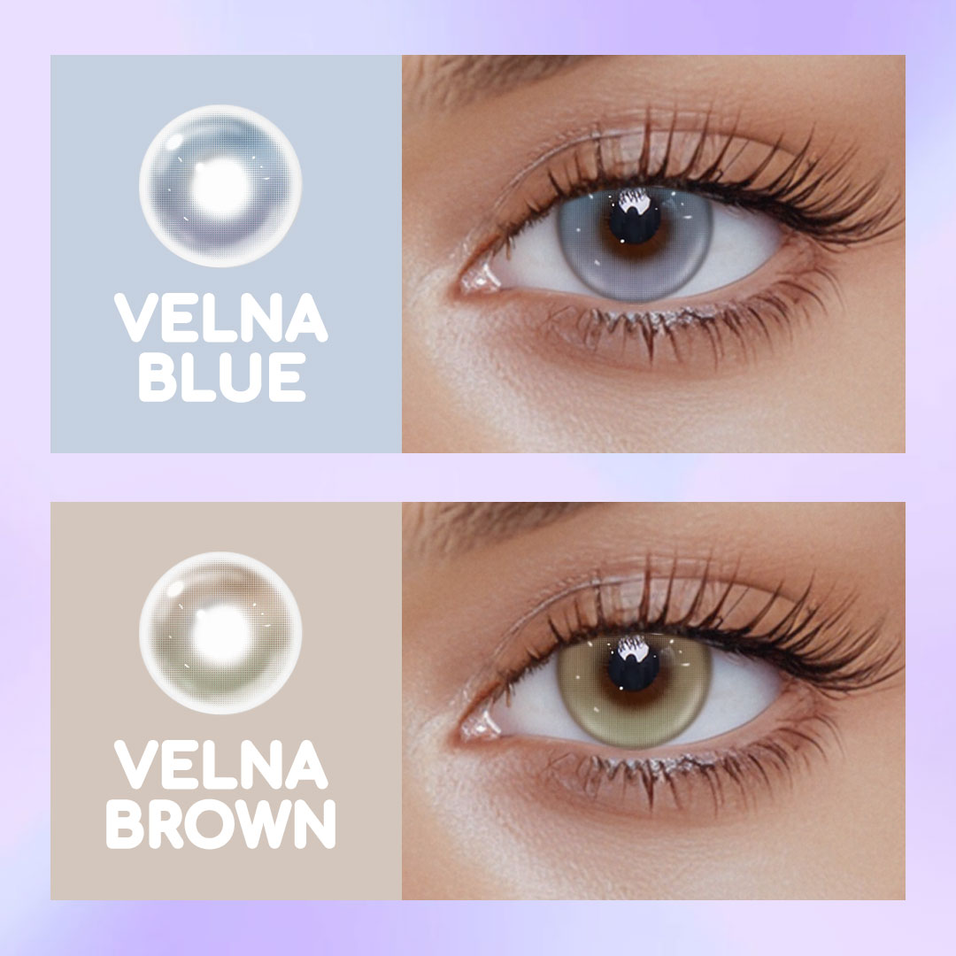 Velna Blue Colored Contact Lenses