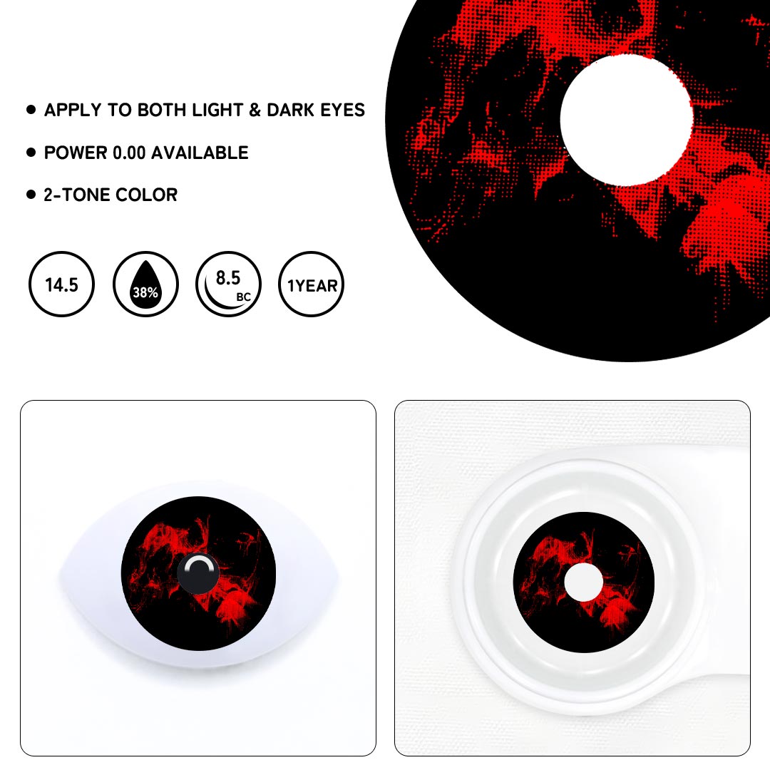 Vinter Black Colored Contact Lenses