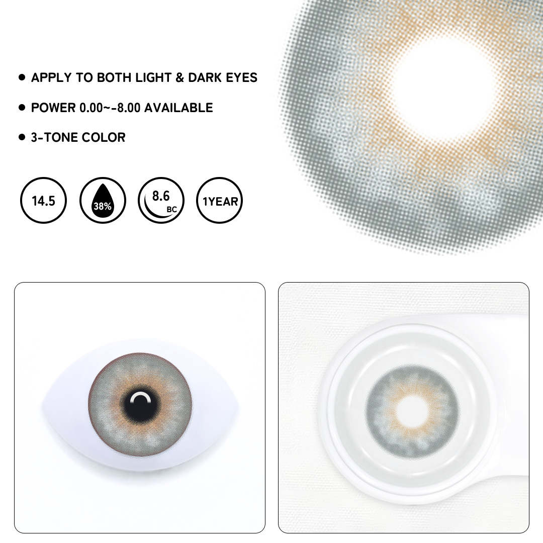 Virel Blue Colored Contact Lenses