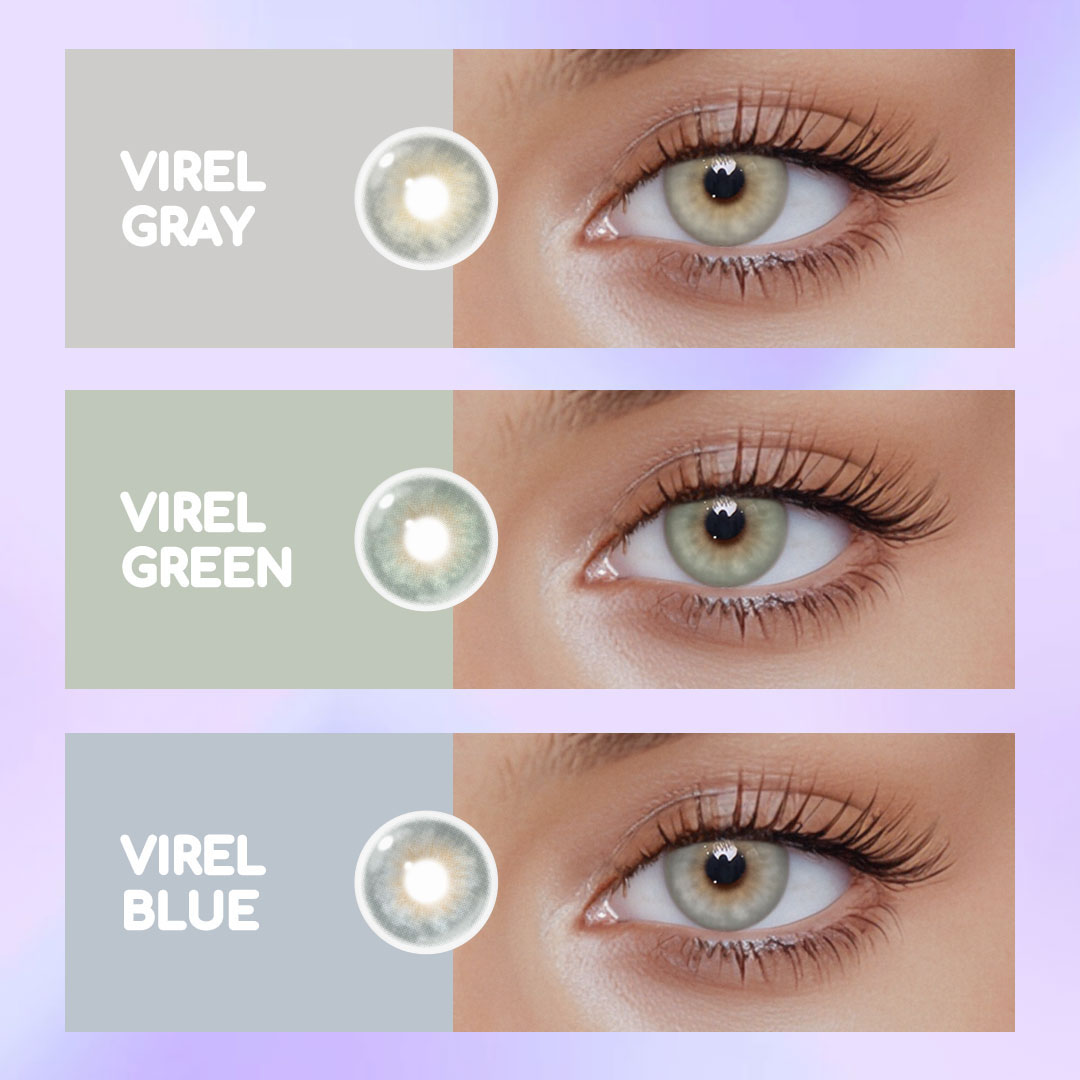 Virel Green Colored Contact Lenses