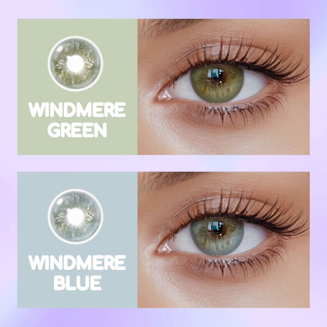 Windmere Green Colored Contact Lenses