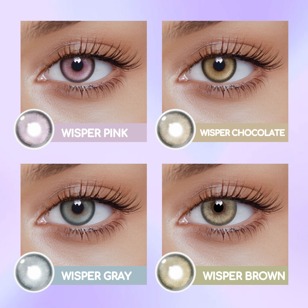 Wisper Brown Colored Contact Lenses