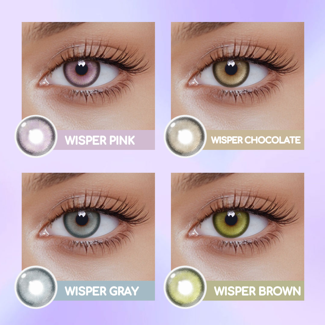 Wisper Gray Colored Contact Lenses