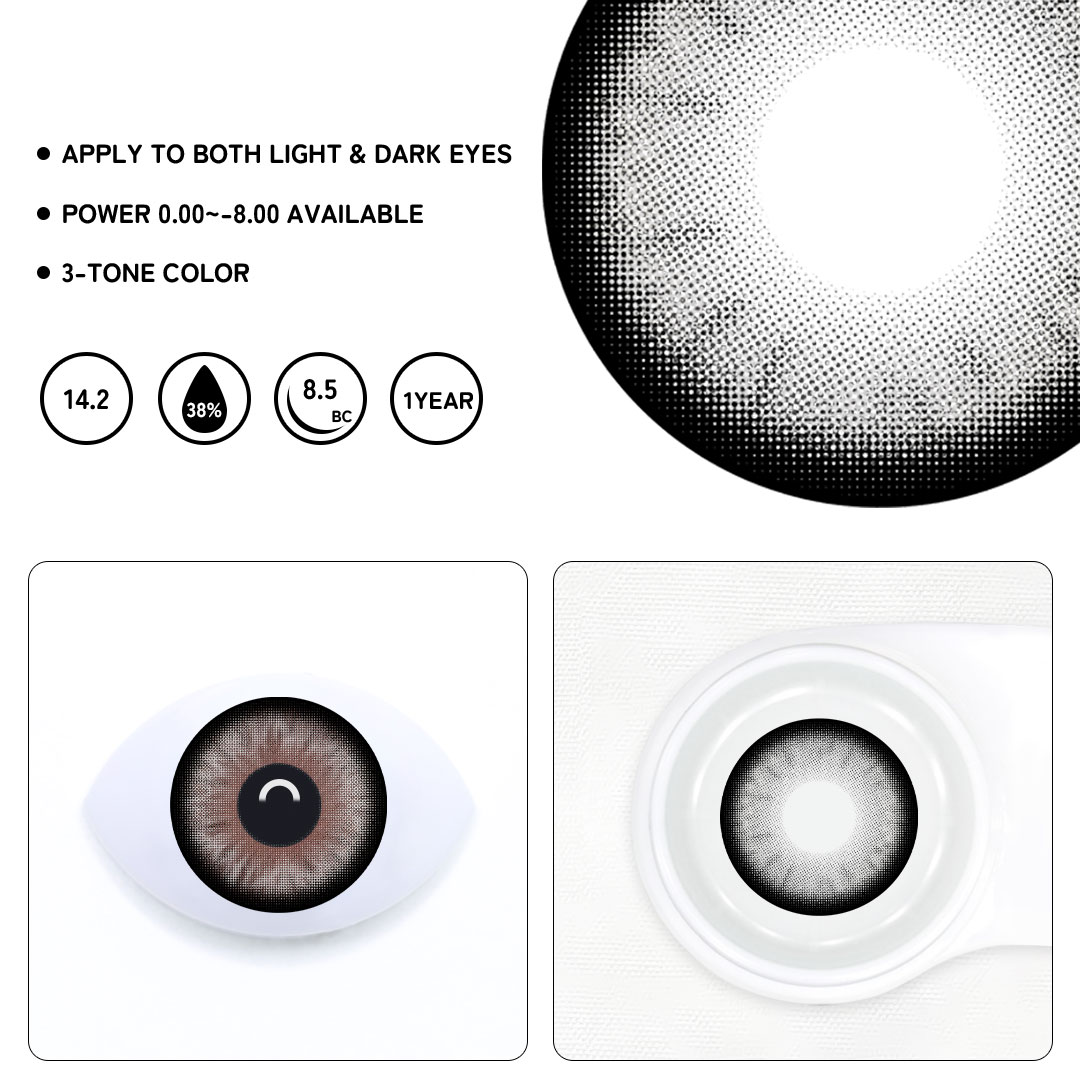 Wraith Gray Colored Contact Lenses