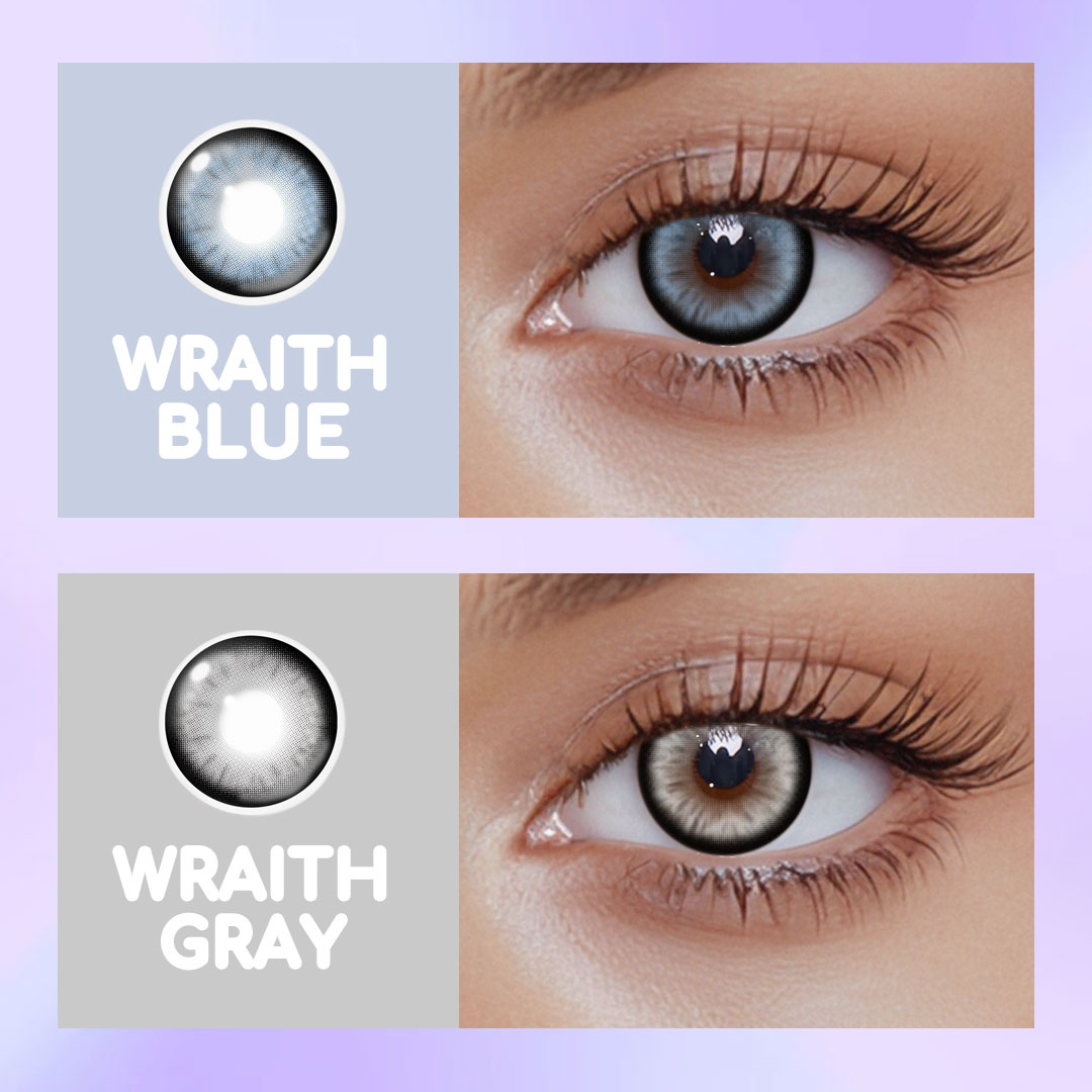 Wraith Blue Colored Contact Lenses